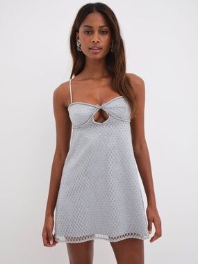 elea asymmetrical mini dress Elea Asymmetrical Mini Dress